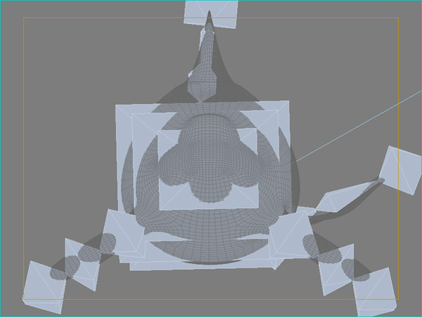 3d killer whale rigged - Killer Whale rigged by fabelar