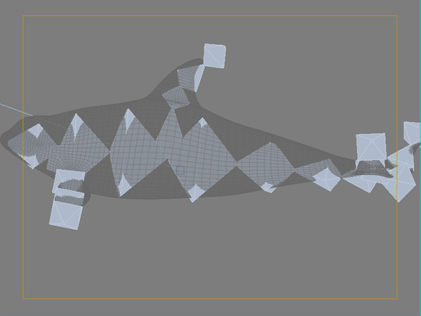 3d killer whale rigged - Killer Whale rigged by fabelar