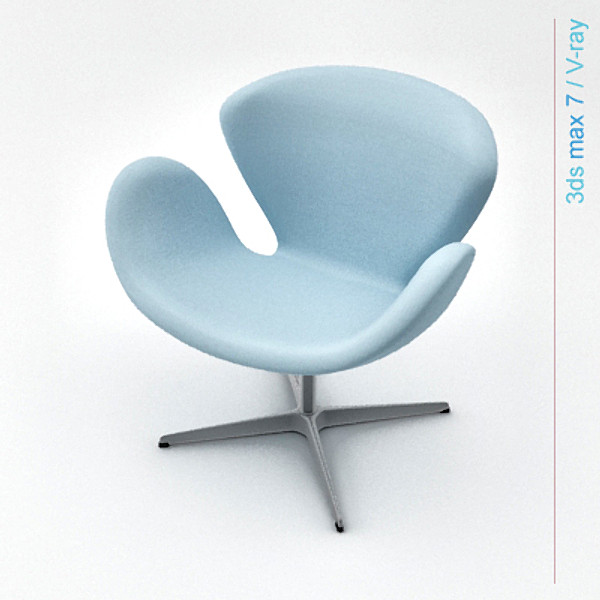 lightwave design swan chair - swan by lajhar