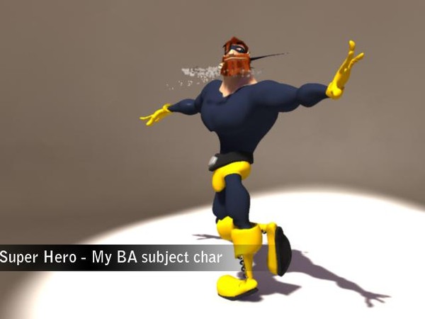 max super hero type characters - 1 Narcissus - Super Hero Type Character Cartoon by Kostas Yiatilis Macfarlane