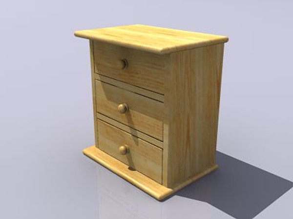 3d model wooden jewellery box - smcab.max by ultraspek