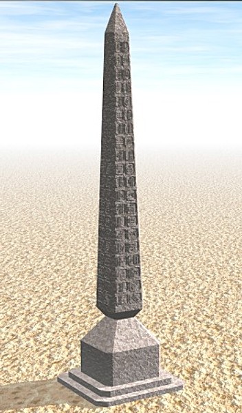obelisk ancient obj - Obelisk by GraphicGuru
