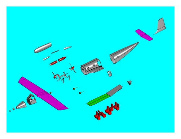 3d dornier seastar - Seastar.sat or .dwg by RodgerSaintJohn