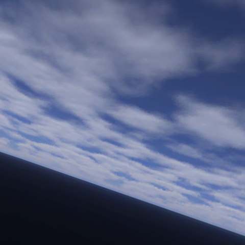 Cloudy Skybox in the Morning