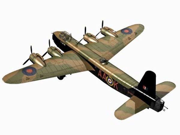3d short stirling mkiii model - Short Stirling MKIII by pbratt