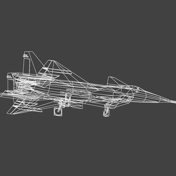 3d mig 1 42 fighter model - Mig142.zip by aristarch