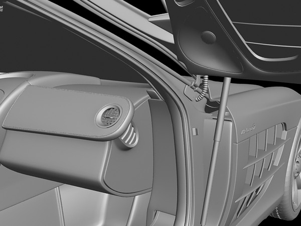 3d max mercedes slr mclaren roadster - Mercedes Benz SLR McLaren Roadster by Oricle