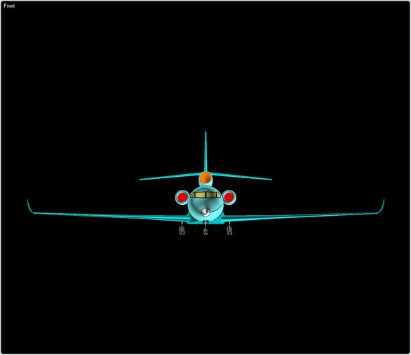 3d falcon 7x assembly model - Falcon 7X 3D Assembly Model by RodgerSaintJohn