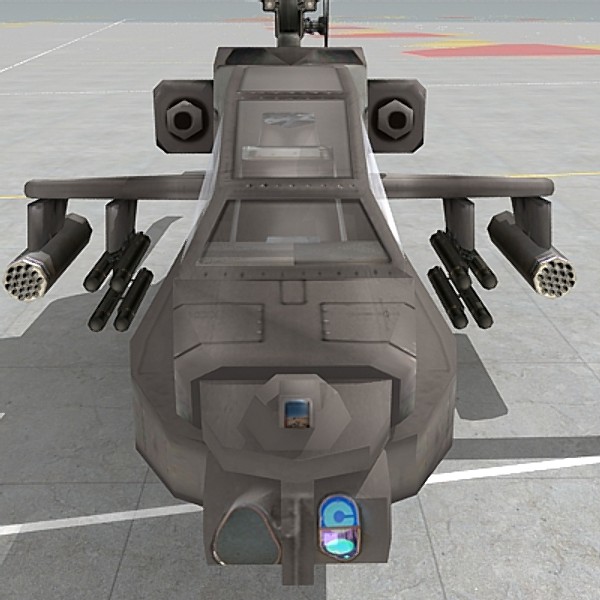 lightwave ah-64d apache ah64 ah-64 - AH-64D Apache by Omegavision