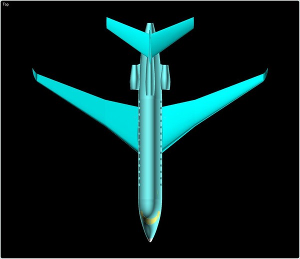 3d falcon 7x assembly model - Falcon 7X 3D Assembly Model by RodgerSaintJohn