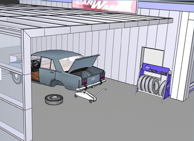 gas cars max - GAS STATION by Imagework