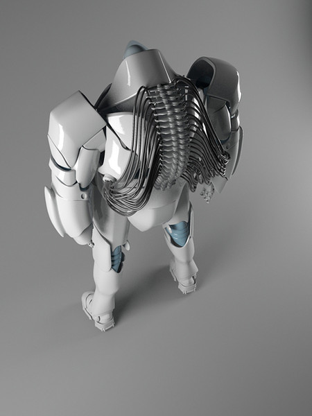 3d marine model - Marine by dentonvanzan