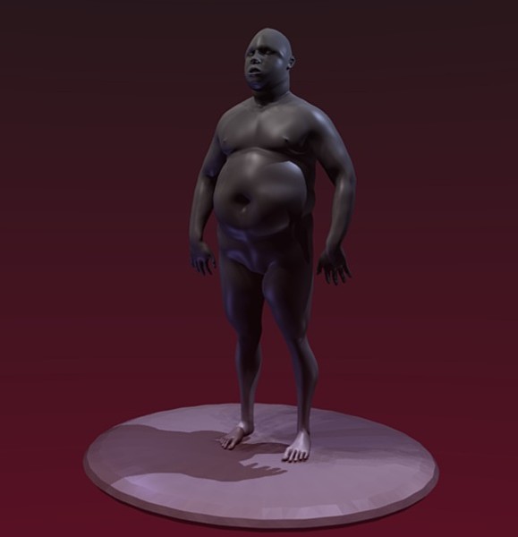 body ectomorph 3d 3ds - Ectomorph by demoncio