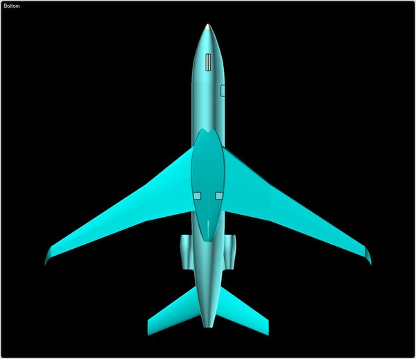 3d falcon 7x assembly model - Falcon 7X 3D Assembly Model by RodgerSaintJohn