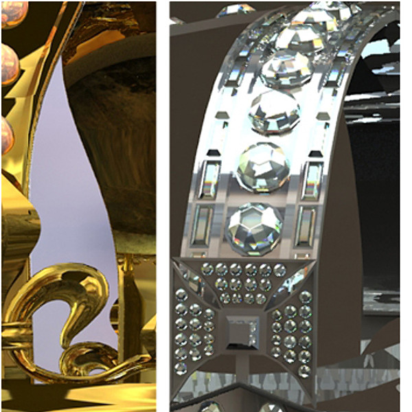 3d model 5 crowns - - Collection - 5 Crowns by digitallab3d