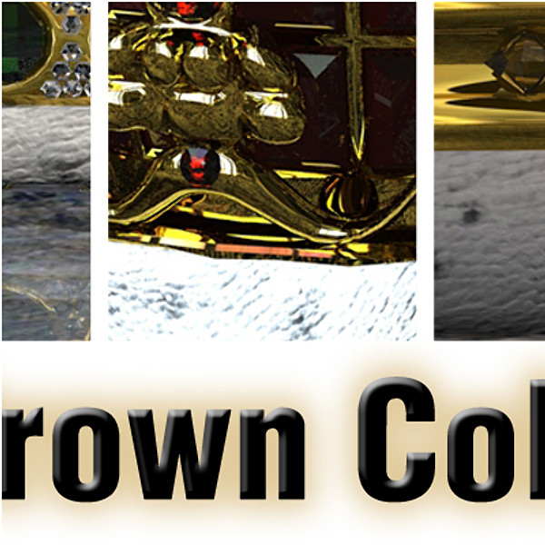 3d model 5 crowns - - Collection - 5 Crowns by digitallab3d