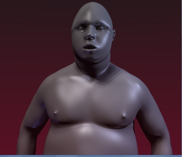 body ectomorph 3d 3ds - Ectomorph by demoncio