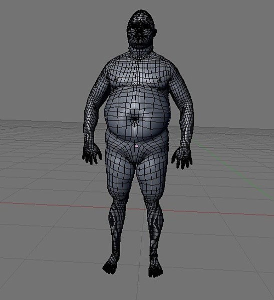 body ectomorph 3d 3ds - Ectomorph by demoncio