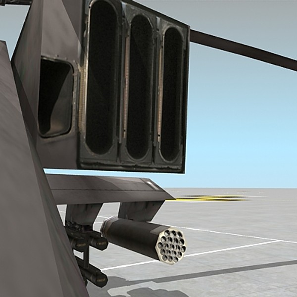lightwave ah-64d apache ah64 ah-64 - AH-64D Apache by Omegavision