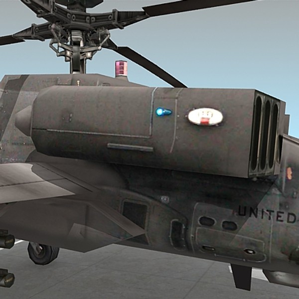 lightwave ah-64d apache ah64 ah-64 - AH-64D Apache by Omegavision