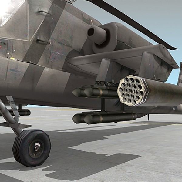 lightwave ah-64d apache ah64 ah-64 - AH-64D Apache by Omegavision