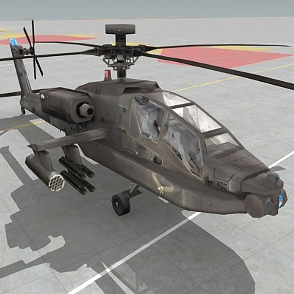 lightwave ah-64d apache ah64 ah-64 - AH-64D Apache by Omegavision