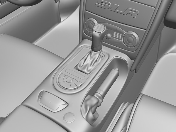 3d max mercedes slr mclaren roadster - Mercedes Benz SLR McLaren Roadster by Oricle