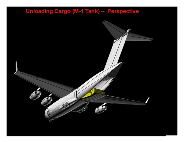 cargo airplane assembly dxf - Cargo_C17(REV).sat or .dwg or .3dm or .dxf by RodgerSaintJohn