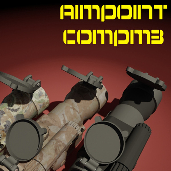 3d pack m4 accessories m4a1 model - M4A1 + Accessories pack by SuIXo