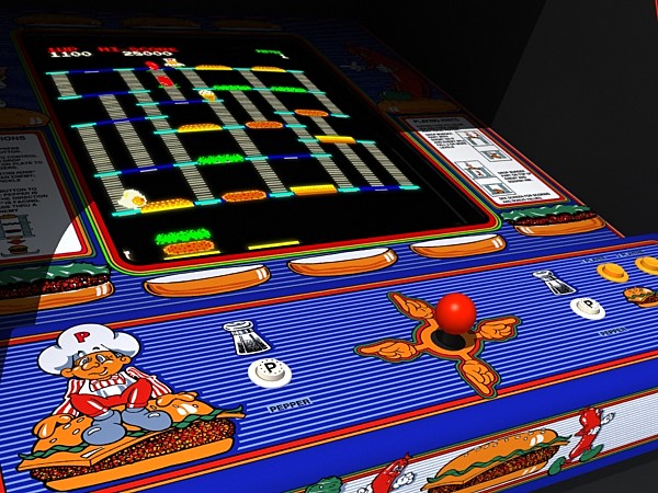 burgertime arcade max - burgertime arcade by monkeyodoom