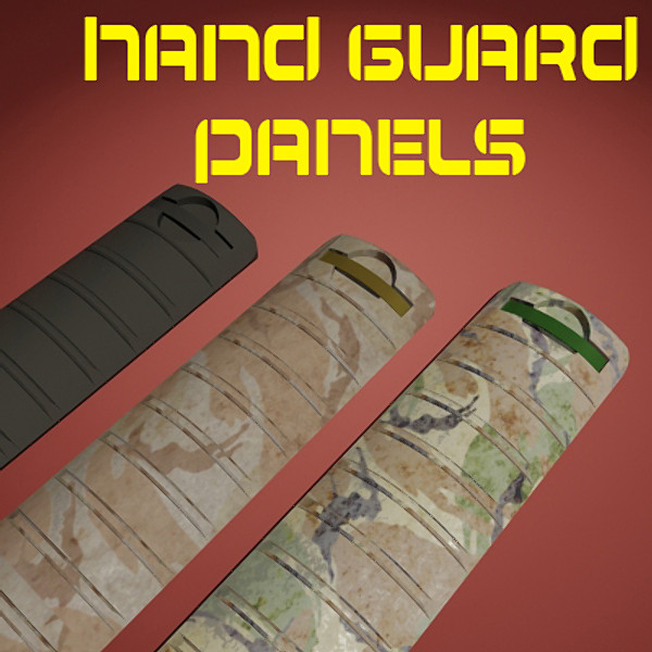 3d pack m4 accessories m4a1 model - M4A1 + Accessories pack by SuIXo