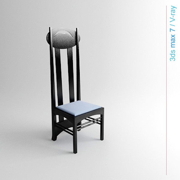 3d model charles rennie argyle - Argyle by lajhar