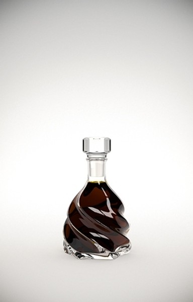 3d alcohol bottles details - HQ Details vol.01 Alcohol Bottles by hq_models_group