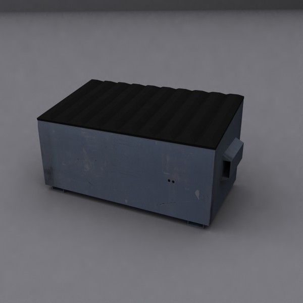 3ds max dumpster polys - Low Poly Dumpster Model Pack by Game Model Creations