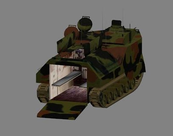 military vehicles 3d model - LVTP-7 AMPHIBIOUS ASSAULT VEHICLE  Mod 1B -  by Xacta  3D models by Xacta