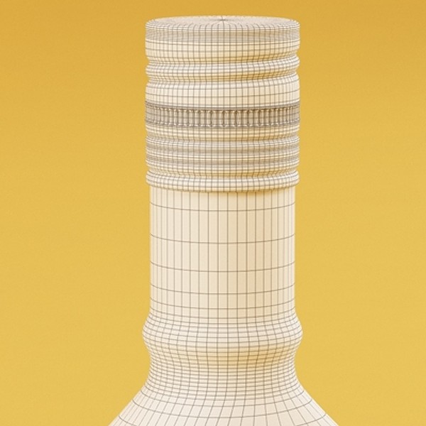 3d alcohol bottles details - HQ Details vol.01 Alcohol Bottles by hq_models_group