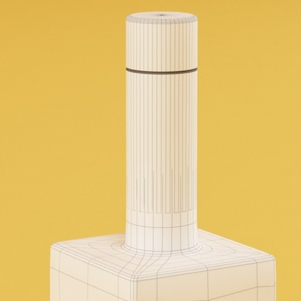 3d alcohol bottles details - HQ Details vol.01 Alcohol Bottles by hq_models_group