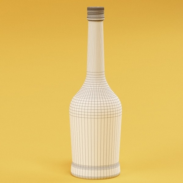 3d alcohol bottles details - HQ Details vol.01 Alcohol Bottles by hq_models_group