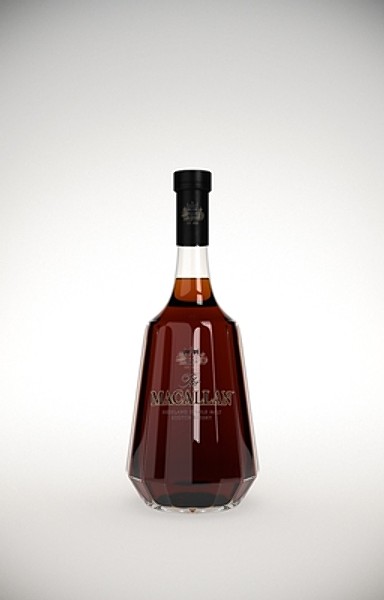 3d alcohol bottles details - HQ Details vol.01 Alcohol Bottles by hq_models_group