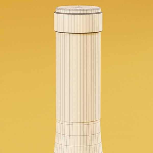 3d alcohol bottles details - HQ Details vol.01 Alcohol Bottles by hq_models_group