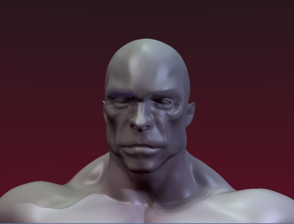 3dsmax muscular male - Bodybuilder by demoncio