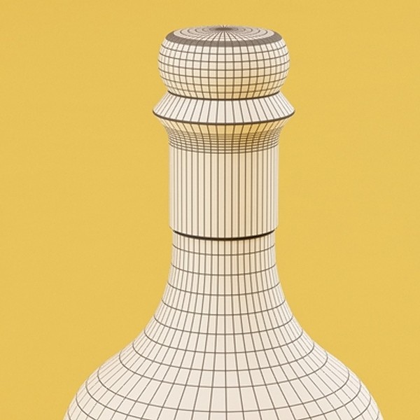3d alcohol bottles details - HQ Details vol.01 Alcohol Bottles by hq_models_group