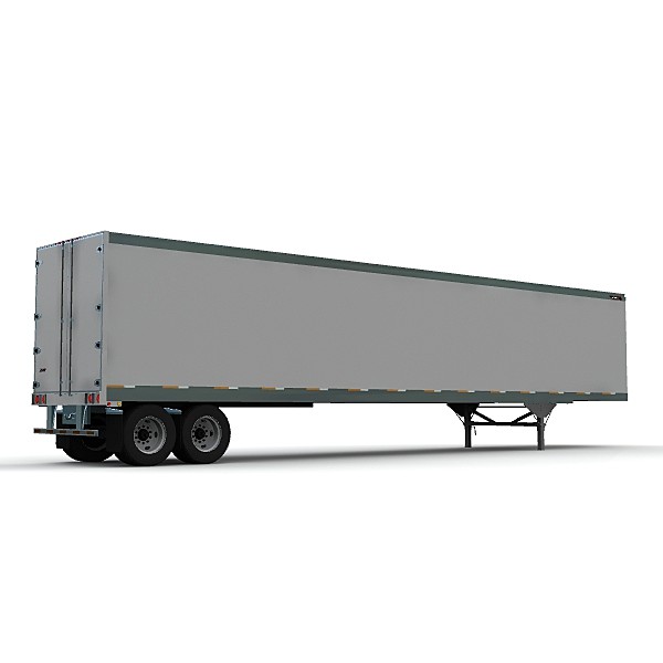 53ft reefer trailer truck 3d lwo - Great Dane Classic 53ft reefer by bansheewoj