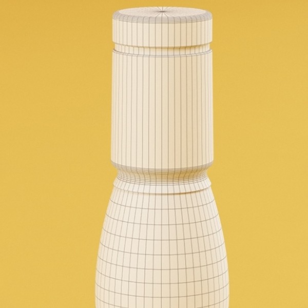 3d alcohol bottles details - HQ Details vol.01 Alcohol Bottles by hq_models_group