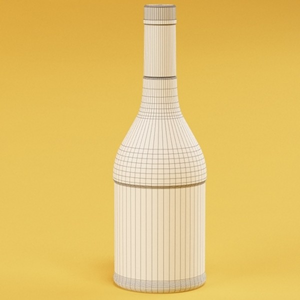 3d alcohol bottles details - HQ Details vol.01 Alcohol Bottles by hq_models_group