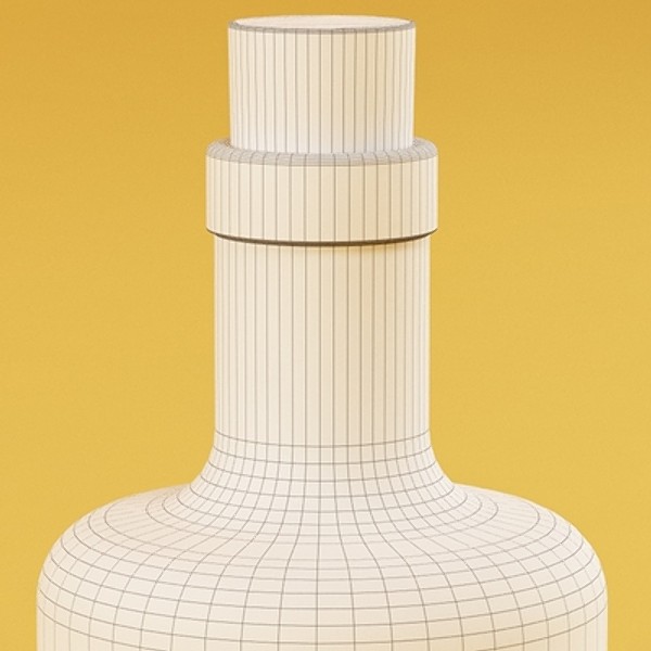 3d alcohol bottles details - HQ Details vol.01 Alcohol Bottles by hq_models_group