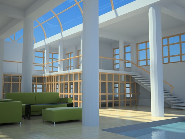 interior house max - Detailed home interior by studiorender