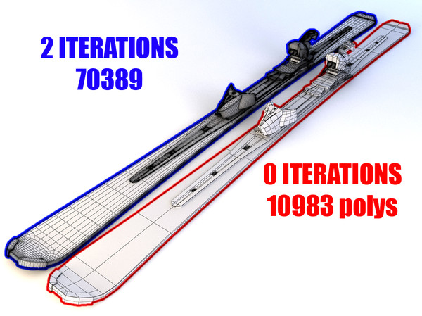 3d rossignol skis alpine model - Rossignol Alpine Skis by Tornado Studio