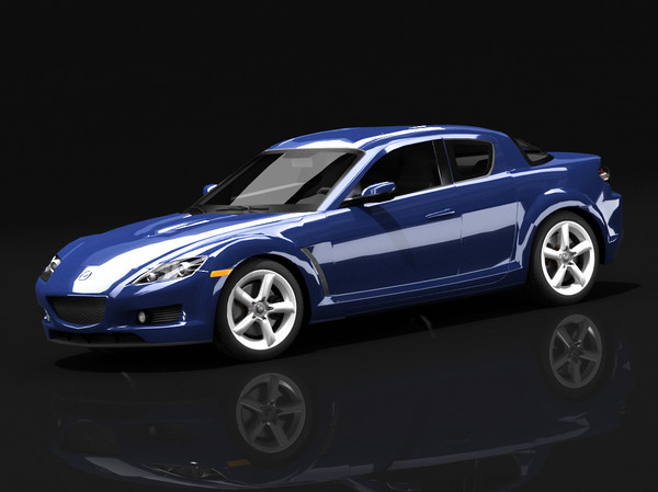 3d rx8 materials model - RX8 std materials by fabelar