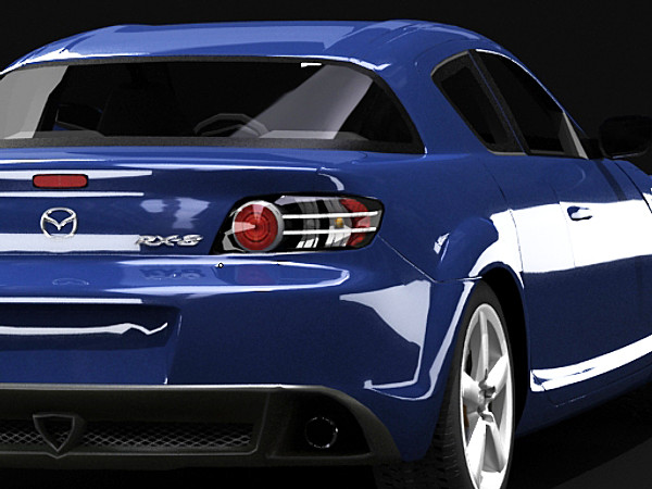 3d rx8 materials model - RX8 std materials by fabelar
